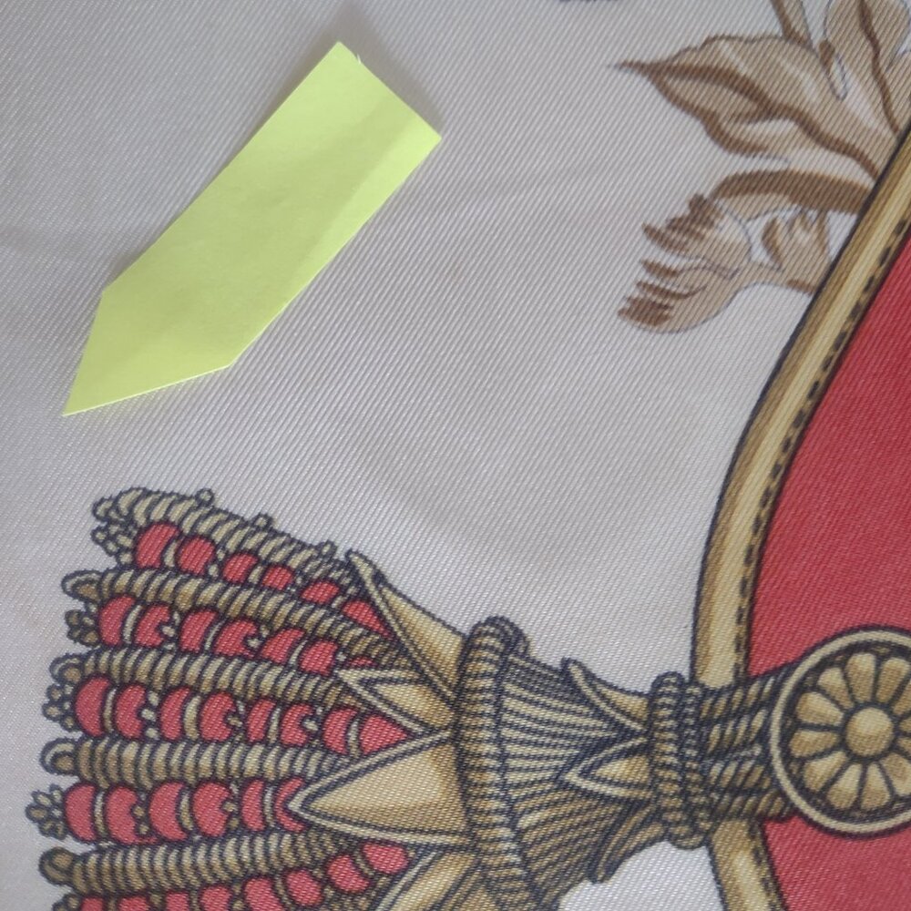 Hermès Silk Scarf Harnais Français 90cm Vintage - Picture 9 of 16